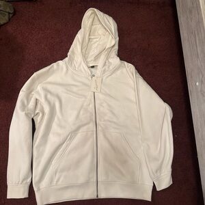 Universal Thread Cream Zip-Up Hoodie